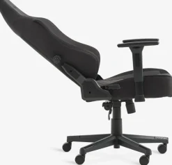 ABILDAASilla gaming ABILDAA tela gris antracita
