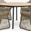 AKTIVEN + STORDALENMesa AKTIVEN L118/168 + 4 sillas STORDALEN natural