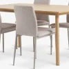 ALSTED + BRANDEMesa ALSTED L160 roble natural + 4 sillas BRANDE beis