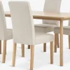 ALSTED + TUREBYMesa ALSTED L160 roble natural + 4 sillas TUREBY beis