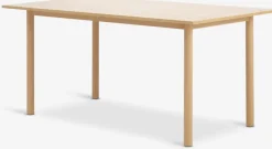 ALSTEDMesa de comedor ALSTED 90x160 color roble natural