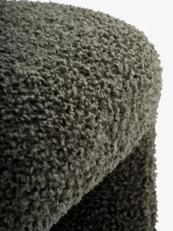 ANDSTPuf ANDST 46x38 tela de felpa verde oliva