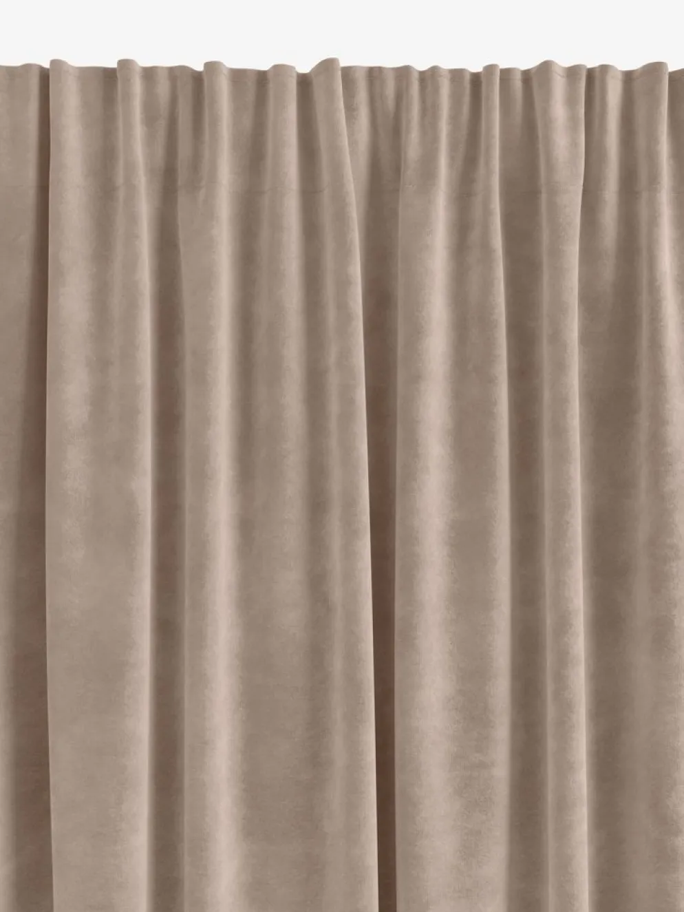 AUSTRACortina AUSTRA 1x140x300 terciopelo topo