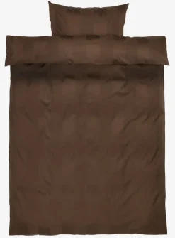 BARBOGOLDJuego funda nórdica satén BARBO 155x220 marrón