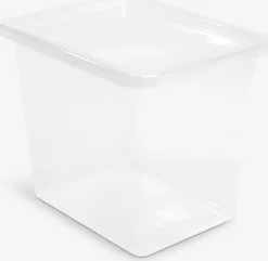 BASIC BOXCaja BASIC BOX 31L con tapa transparente