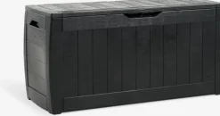 BISNAPBaúl para guardar cojines BISNAP A117xA58xP45 negro