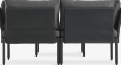 BJORLIConjunto jardín modular BJORLI 2 plazas negro