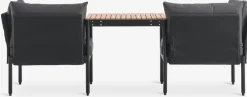 BJORLIConjunto jardín modular BJORLI 2 plazas negro