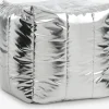 DAVINDEPuf DAVINDE 40x45 plateado