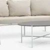 DYVIGConjunto muebles jardín DYVIG 5 plazas secado rápido blanco