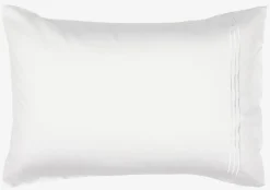 EAGOLDFunda de almohada de satén EA 50x70/75 blanco