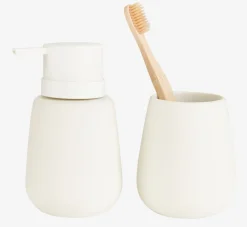 EKBYDispensador de jabón EKBY blanco