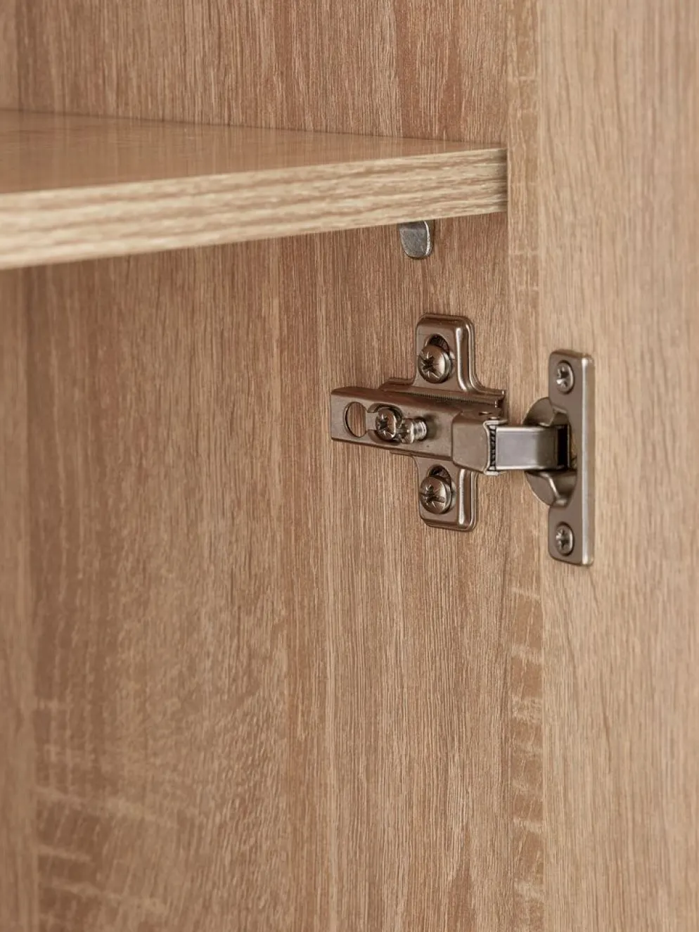 FANDRUPArmario FANDRUP 145x176 3 puertas 3 cajones color roble cl