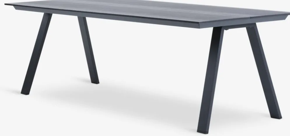 FAUSINGMesa de jardín FAUSING A100xL220 negro