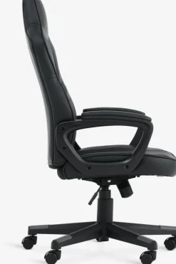 FJELSTEDSilla gaming FJELSTED polipiel negro/gris