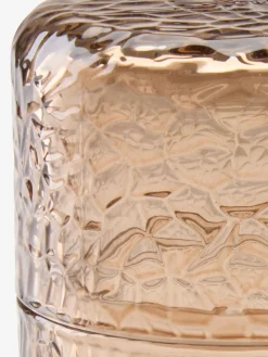 GENEVADBote GENEVAD Ø8xA10cm cristal marrón