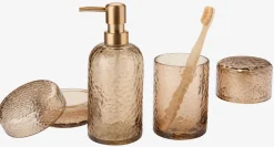GENEVADPortacepillos de dientes GENEVAD marrón cristal reciclado