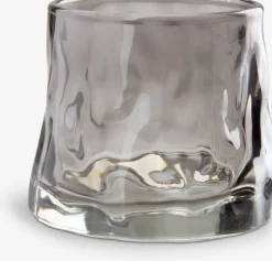 GUDMANPortavelas de velas pequeñas GUDMAN Ø8xA7cm gris