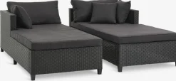 HALLINGTumbona HALLING A179xL187 negro