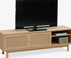 HALMSTADMueble TV HALMSTAD 2 puertas correderas color roble cálido