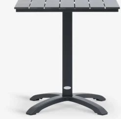 HOBROMesa de balcón HOBRO A70xL70 negro