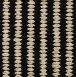 HOSTAAlfombra HOSTA 65x140 negro/beis