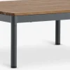 HOUMódulo de jardín mesa HOU A75xL75 madera dura