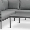 IANOConjunto muebles jardín IANO 5 plazas gris