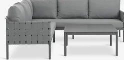 IANOConjunto muebles jardín IANO 5 plazas gris