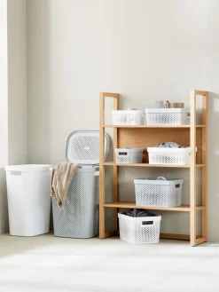 INFINITYCesta INFINITY 4,5L plástico blanco