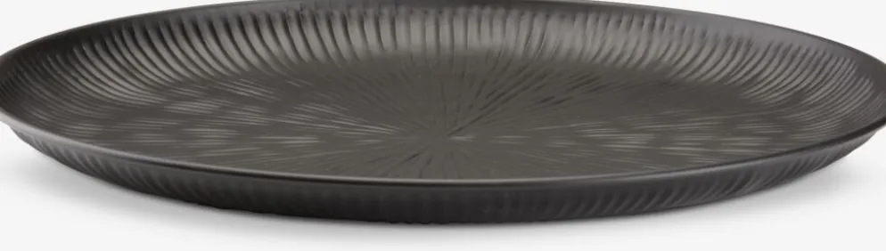 INGMUNDBandeja decorativa INGMUND Ø39xA2cm negro