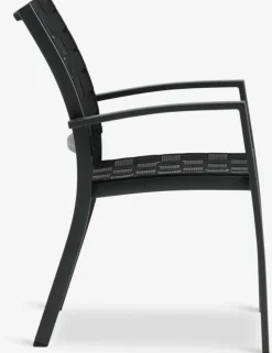 JEKSENSilla apilable JEKSEN negro