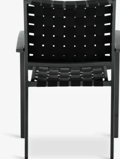 JEKSENSilla apilable JEKSEN negro
