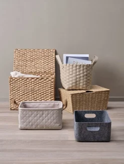 JOSEFCesta JOSEF A25xL33xA14cm gris