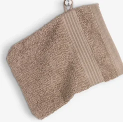 KARLSTADGOLDManopla de baño KARLSTAD 15x21 marrón