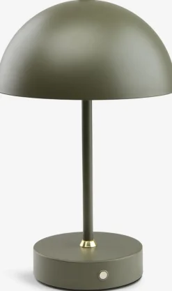 KENTLámpara a pilas KENT Ø16xA25cm verde táctil y temporizador