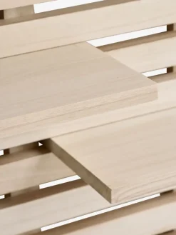 KETTINGEEstante de pared KETTINGE 6 estantes natural