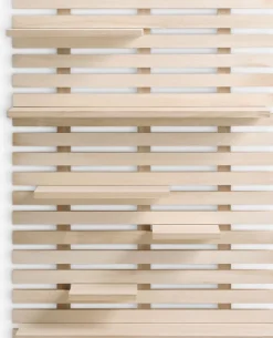 KETTINGEEstante de pared KETTINGE 6 estantes natural