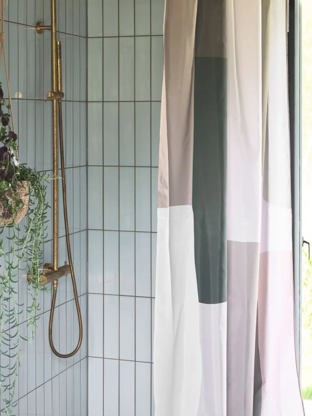 KILAFORSPLUSCortina de ducha KILAFORS 150x200cm verde