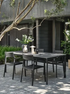 KUMLAMesa de jardín KUMLA A95xL200 gris