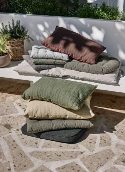 LODSHOLMCojín de jardín para sillón exterior LODSHOLM marrón oscuro