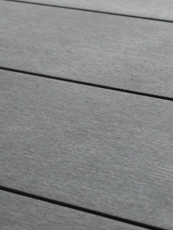 MARIELYST + INGSTRUPMesa MARIELYST L205 gris + 4 sillas INGSTRUP negro