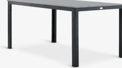 MARIELYST + INGSTRUPMesa MARIELYST L150 gris + 4 sillas INGSTRUP negro