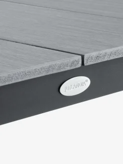 MARIELYST + INGSTRUPMesa MARIELYST L150 gris + 4 sillas INGSTRUP negro