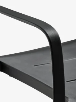 MARIELYST + INGSTRUPMesa MARIELYST L150 gris + 4 sillas INGSTRUP negro
