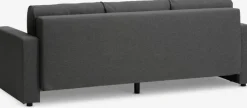MARSLEVSofá cama MARSLEV 3 plazas tela gris oscuro