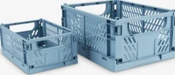 MILASCesta MILAS A25xL34xA15cm plegable azul