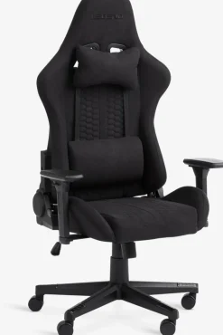 NIBESilla gaming NIBE tela negro/negro