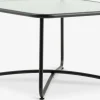 ORTENMesa auxiliar ORTEN A60xL60xA35 negro