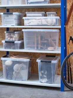 PROBOXCaja bajo cama PROBOX 31L con tapa transparente